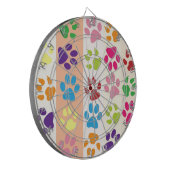 Paw Prints Dartscheibe (Vorderseite Links)