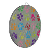 Paw Prints Dartscheibe (Vorderseite Links)