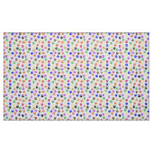 Paw Prints farbenfroh Stoff (Fat Quarter (45,7 x 55,9 cm))