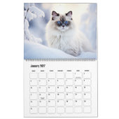 Paw Prints Foto Katze Kunst Kalender (Jan 2027)