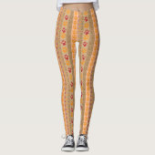 Paw Prints Frauen Leggings (Vorderseite)
