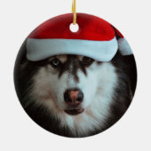 Paw Prints für immer in unserem Herz-Foto Keramik Ornament (Hinten)