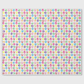 Paw-Prints Geschenkpapier (Flach)