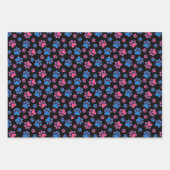 Paw Prints Geschenkpapier Set (Vorderseite 2)