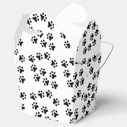 Paw Prints Geschenkschachtel (Geöffnet)
