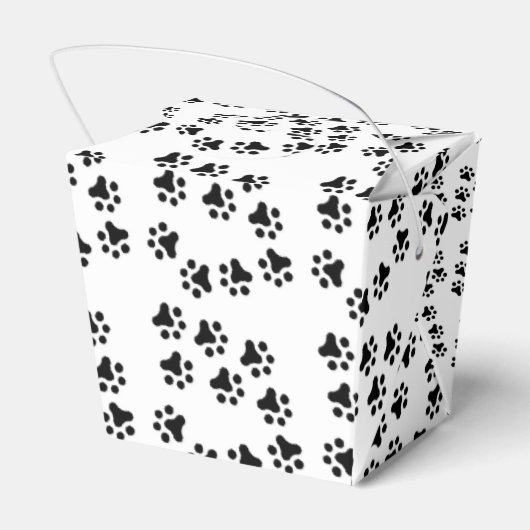 Paw Prints Geschenkschachtel (Rückseite)