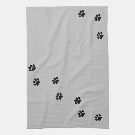 Paw Prints Geschirrtuch (Vertikal)