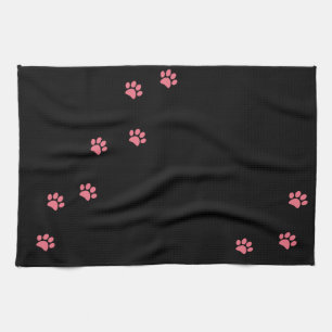 Paw Prints Geschirrtuch