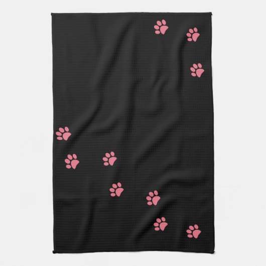 Paw Prints Geschirrtuch (Vertikal)