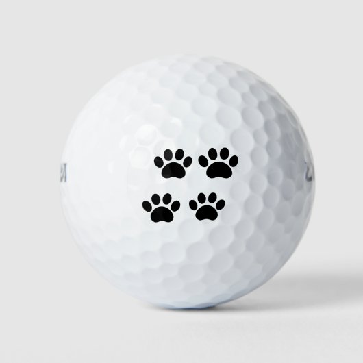 Paw Prints Golf Ball (Vorderseite)