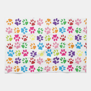 Paw Prints Handtuch