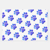 Paw Prints Haustiere Hunde Katzen Geschenk Wrap Sp Geschenkpapier Set (Vorderseite 3)