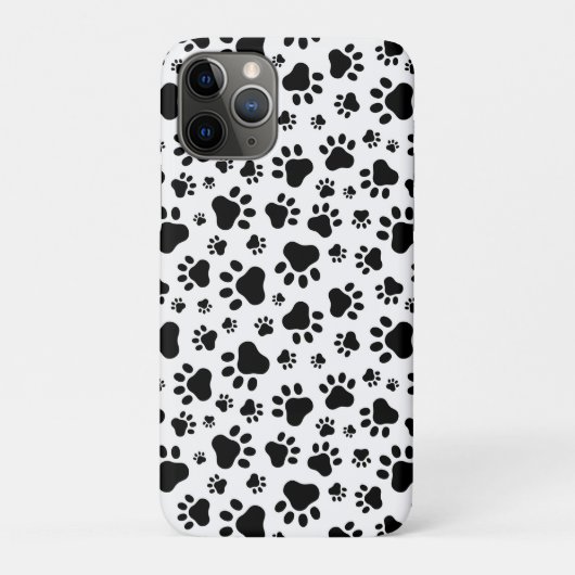 Paw Prints IPhone 11 Pro Case (Rückseite)