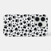 Paw Prints IPhone 15 Pro Case Hülle (Rückseite (Horizontal))