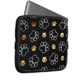 Paw Prints Laptopschutzhülle (Vorne Rechts)