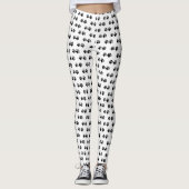 Paw Prints Leggings (Vorderseite)