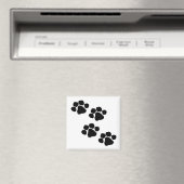 Paw Prints Magnet (In Situ (Geschirrspüler))