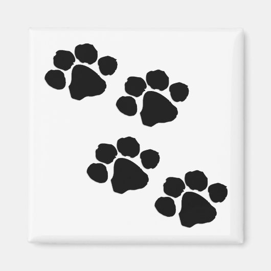 Paw Prints Magnet (Vorne)