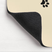Paw Prints Mousepad (Ecke)