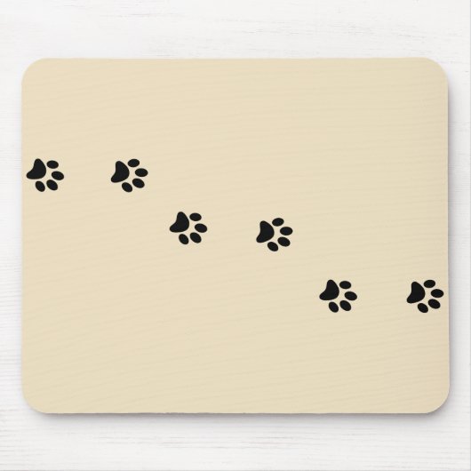 Paw Prints Mousepad (Vorne)