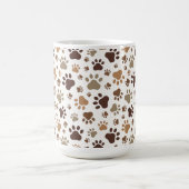 Paw Prints Mug Kaffeetasse (Mittel)