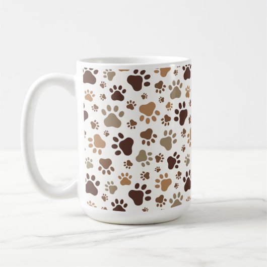 Paw Prints Mug Kaffeetasse (Links)
