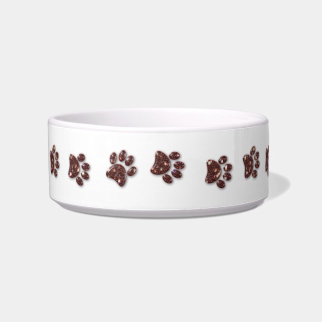 Paw Prints Pet Bowl Napf (Links)