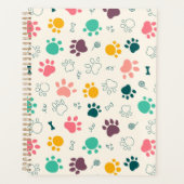 Paw Prints Planer (Vorderseite)