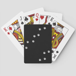 Paw Prints Playing Cards Spielkarten