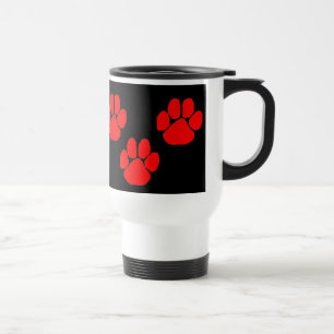 Paw Prints Reisebecher