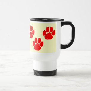 Paw Prints Reisebecher