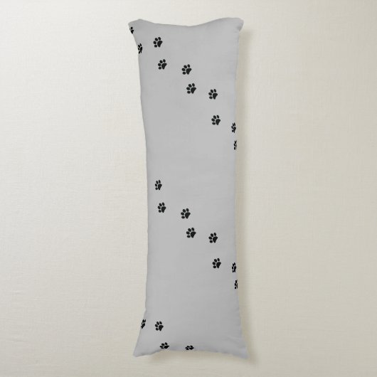 Paw Prints Seitenschläferkissen (Vorderseite Vertikal)