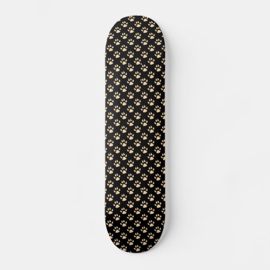 Paw Prints Skateboard (Vorderseite)