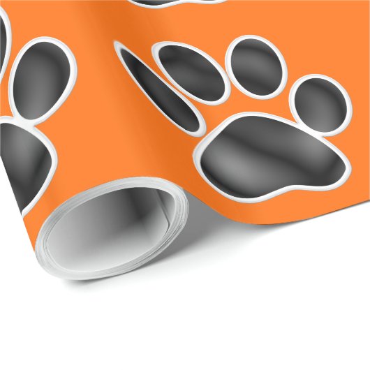 Paw Prints - SRF Geschenkpapier (Rolleneckpunkt)