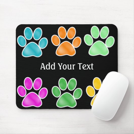 Paw Prints - SRF Mousepad (Mit Mouse)
