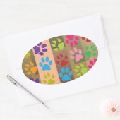 Paw Prints Sticker (Umschlag)