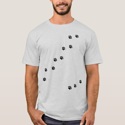 Paw Prints T-Shirt (Vorderseite)