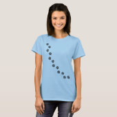 Paw Prints T-Shirt (Vorne ganz)
