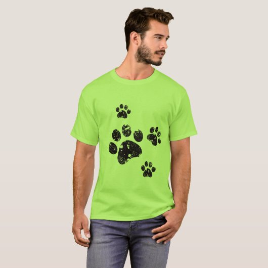 Paw Prints T-Shirt (Vorne ganz)