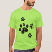 Paw Prints T-Shirt (Vorderseite)