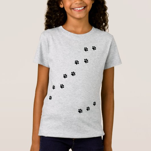 Paw Prints T-Shirt (Vorderseite)