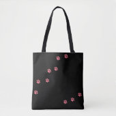 Paw Prints Tasche (Vorderseite)