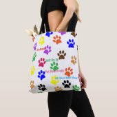 Paw Prints Tasche (Von Nahem)