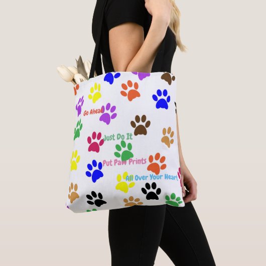 Paw Prints Tasche (Von Nahem)