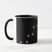 Paw Prints Tasse (Links)