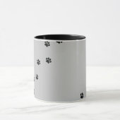 Paw Prints Tasse (Zentrum)