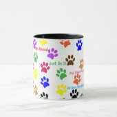 Paw Prints Tasse (Zentrum)