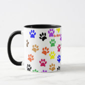 Paw Prints Tasse (Links)