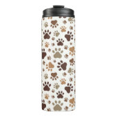 Paw Prints  Thermosbecher (Vorderseite)