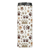 Paw Prints  Thermosbecher (Rückseite)